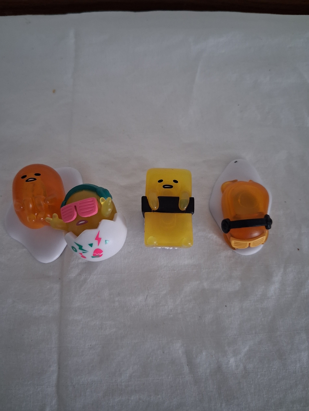 Sanrio Gudetama Yellow & Orange Egg Character Set